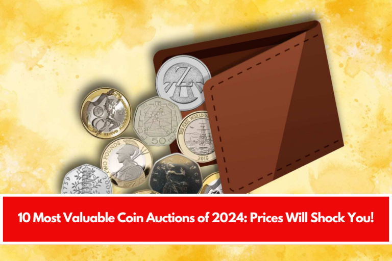 10 Most Valuable Coin Auctions of 2024 Prices Will Shock You!