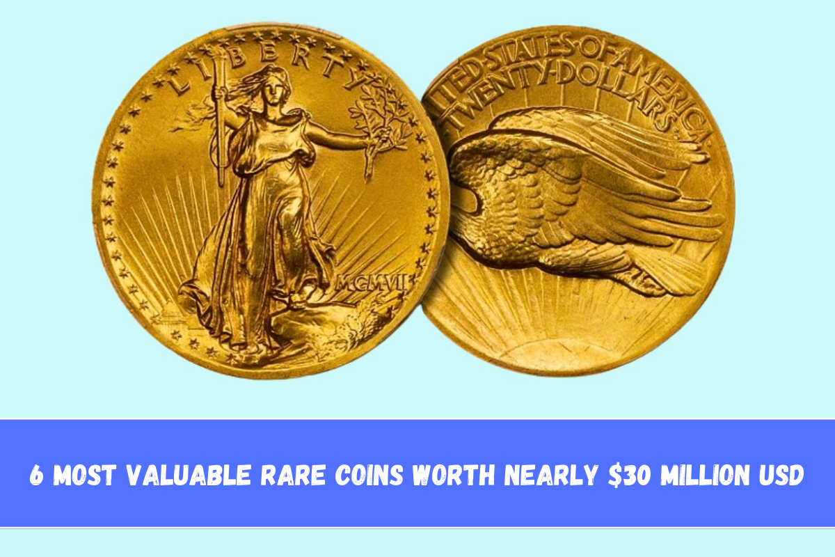 6 Most Valuable Rare Coins Worth Nearly $30 Million USD