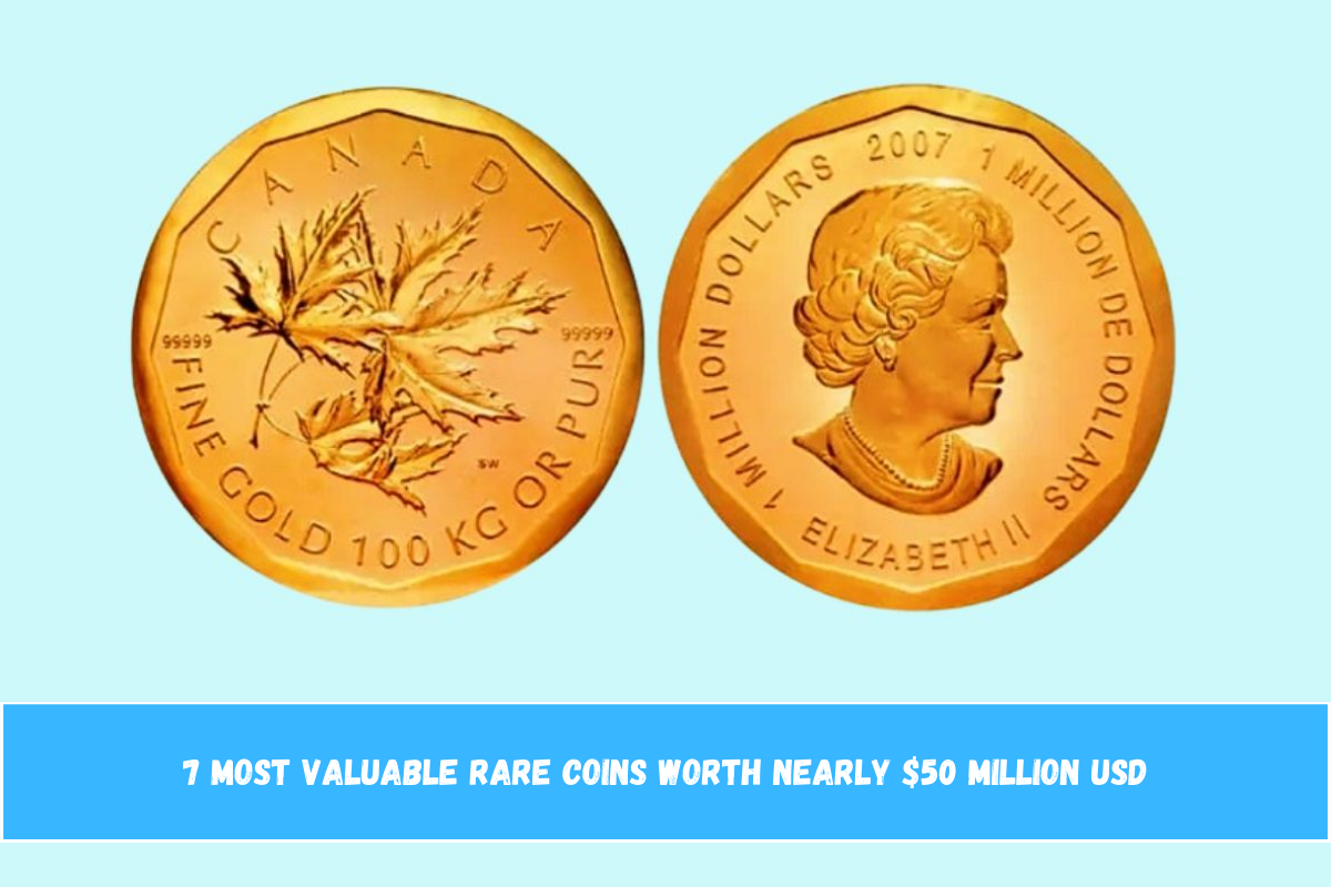 7 Most Valuable Rare Coins Worth Nearly $50 Million USD