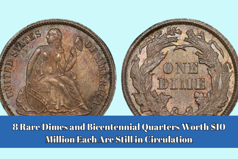 8 Rare Dimes and Bicentennial Quarters Worth $10 Million Each Are Still in Circulation