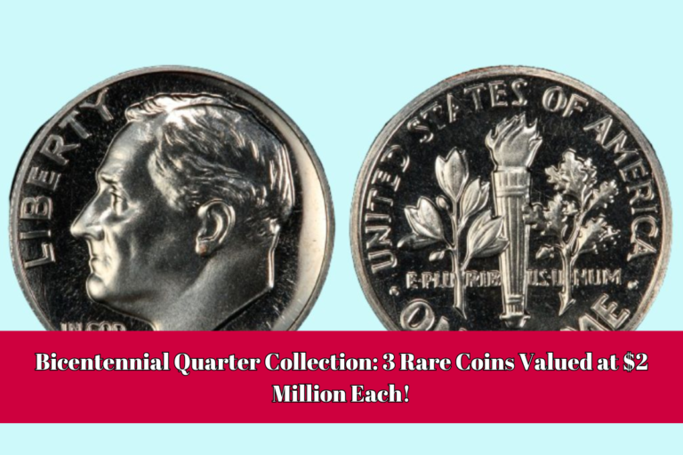 Bicentennial Quarter Collection 3 Rare Coins Valued at $2 Million Each!