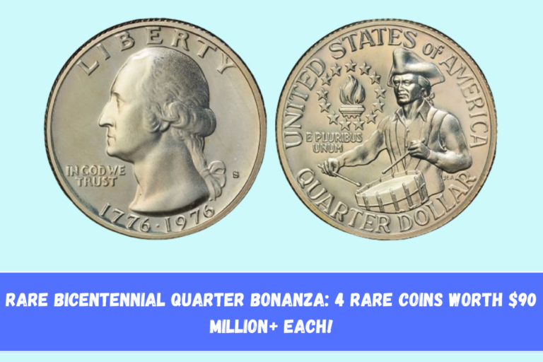 Rare Bicentennial Quarter Bonanza 4 Rare Coins Worth $90 Million+ Each!