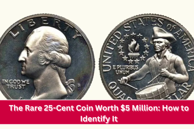 The Rare 25-Cent Coin Worth $5 Million How to Identify It